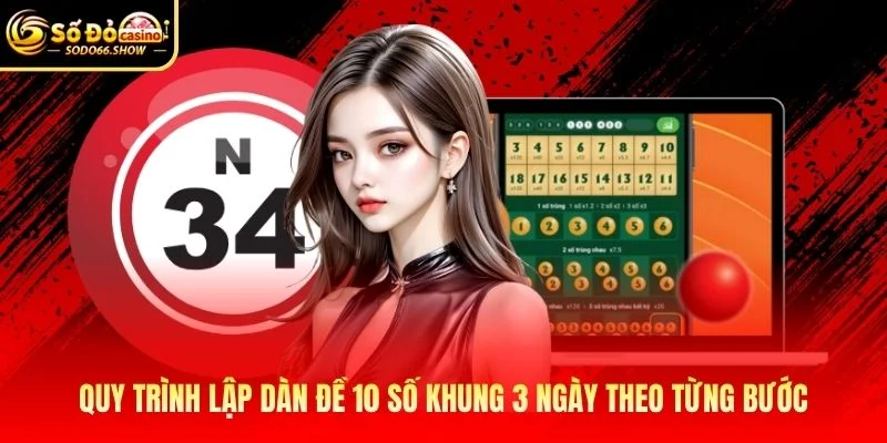 Quy trình lập dàn đề 10 số khung 3 ngày theo từng bước Quy trình lập dàn đề 10 số khung 3 ngày theo từng bước